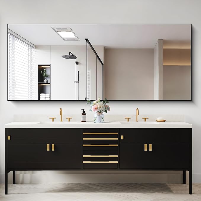 30x72inch Bathroom Mirror, Large Rectangular Wall Mirror by Welcometocofeny