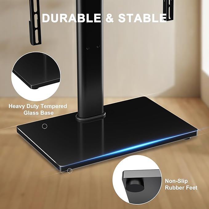 Universal Swivel TV Stand Base Table Top TV Stand - Image 3
