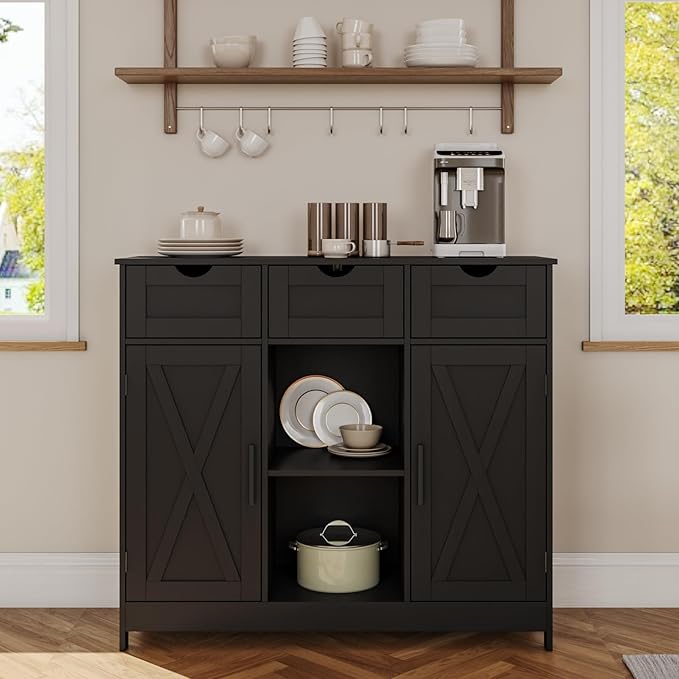 Storage Cabinet, Coffee Bar Cabinet by Viaozutis