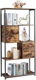 VECELO 5-Tier Bookshelf, Bookcase by VECELO