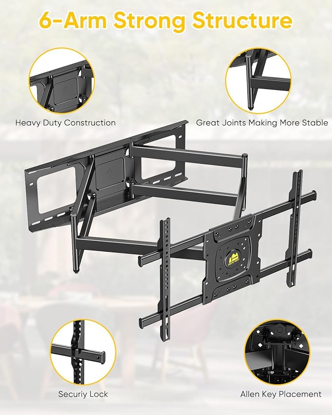 FORGING MOUNT Long Arm TV Wall Mount - Image 8