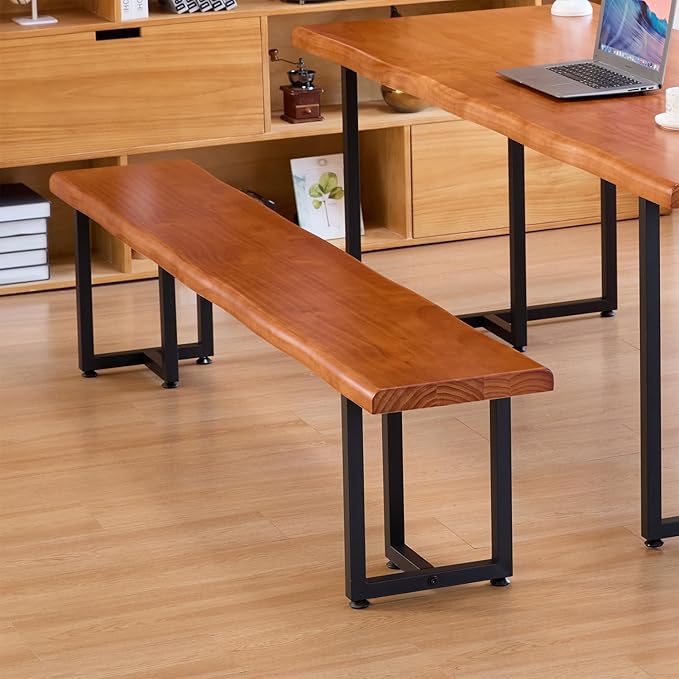 Durable Solid Wood Top Bench - Image 6
