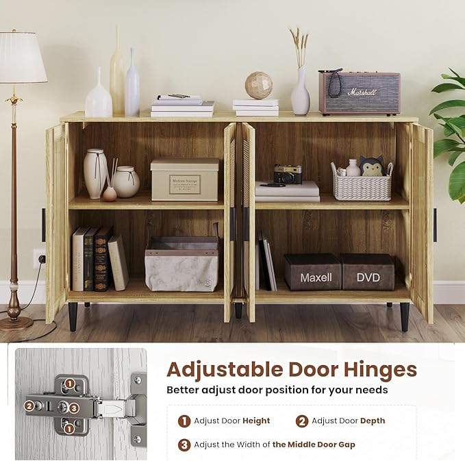 Buffet Sideboard, Kitchen Storage Cabinet - Image 3