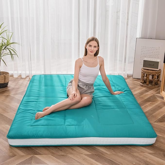 MAXYOYO Futon Mattress, Padded Japanese Floor Mattress Quilted Bed Mattress - Image 2
