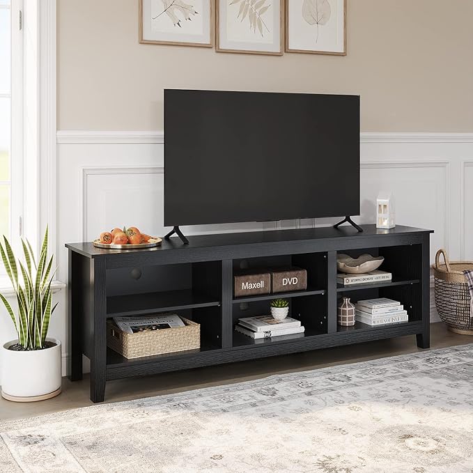 Panana TV Stand, Moden 6 Cubby TV Stand - Image 6