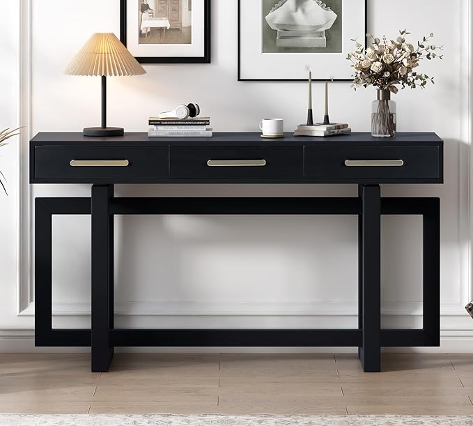 Merax 57” Entryway Console Sofa Table - Image 3