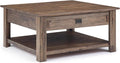 SIMPLIHOME Monroe Square Coffee Table by SimpliHome