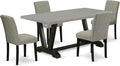 East West Furniture V697AB106-5 5 Piece Kitchen Table Set by EastWestFurniture