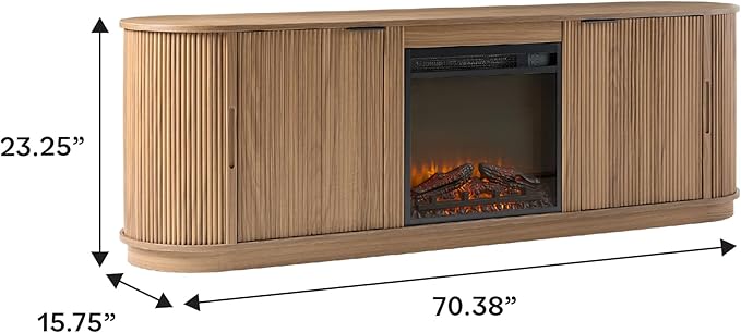 Walker Edison Chloe Reeded TV Stand - Image 2