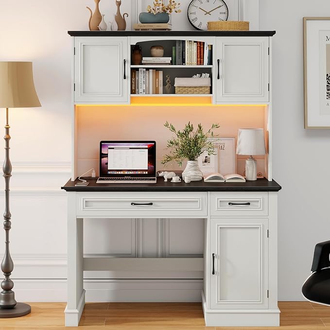 Farmhouse 47" Executive Desk by Vabches