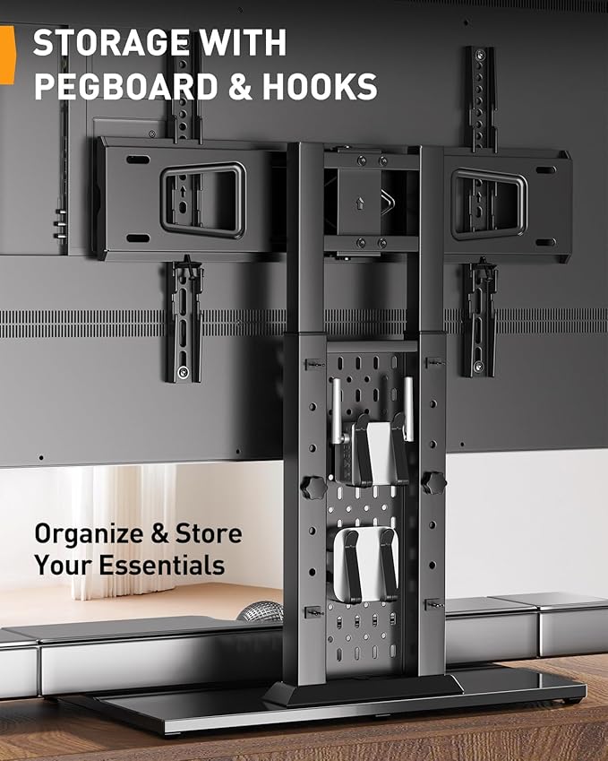 Perlegear Universal Swivel TV Stand - Image 6
