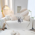 STACYPIK Waterproof White Sofa Cover, Anti-Scratch Pet Sofa Cover by STACYPIK