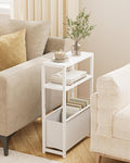Narrow Side Table, 3-Tier Side Table by Unknown