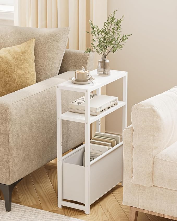 Narrow Side Table, 3-Tier Side Table by Unknown