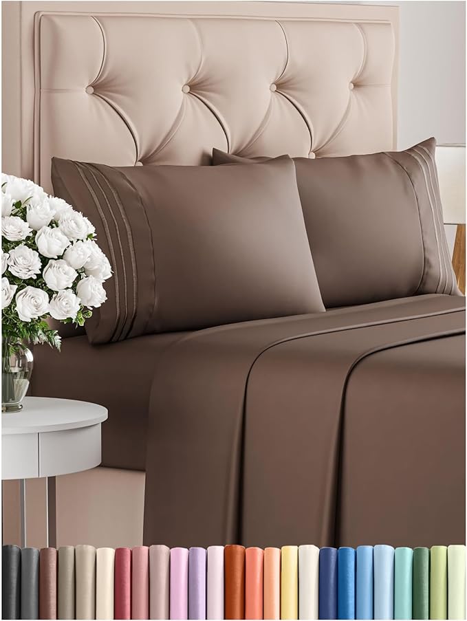King Size 4 Piece Sheet Set by CGKUnlimited