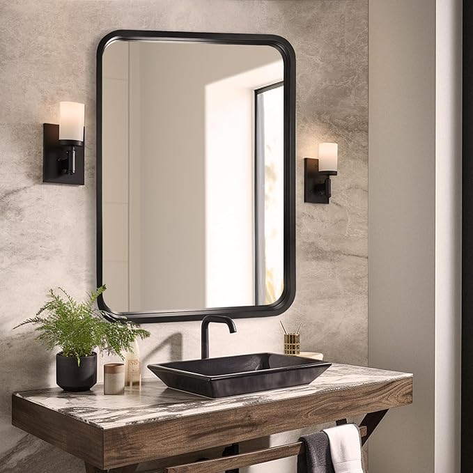 WallBeyond 18x24 Inch Wood Mirror by WallBeyond