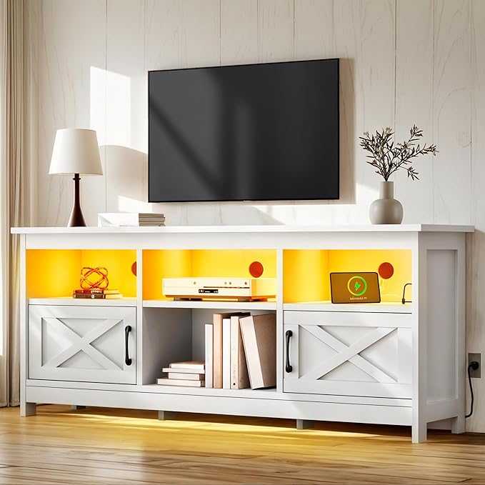 YITAHOME TV Stand for 65 Inch TVs, Entertainment Center by YITAHOME