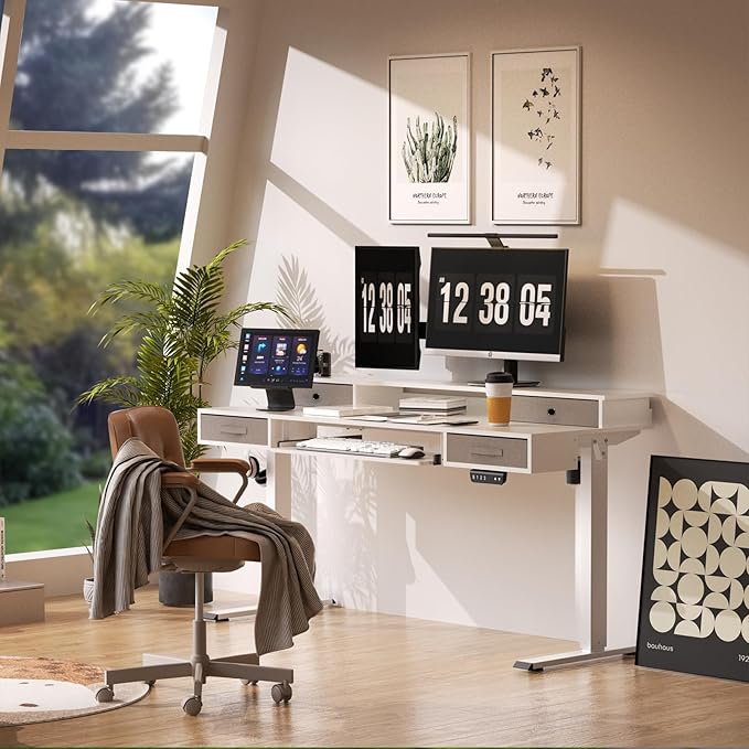 Electric Standing Desk, Ergonomic Adjustable Standing Desk - Image 2