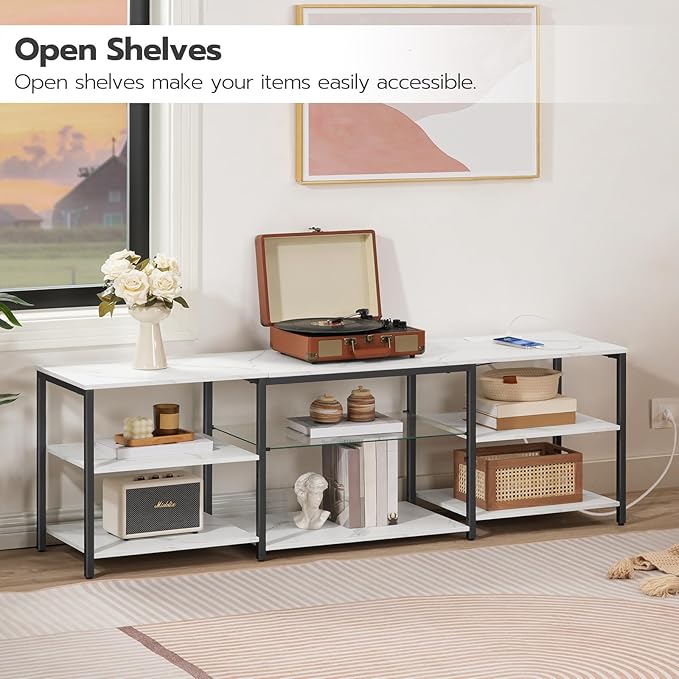 HOOBRO LED TV Stand for 65 Inch TVs - Image 7