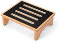 StrongTek 5" High Wooden Bed Step Stool by StrongTek
