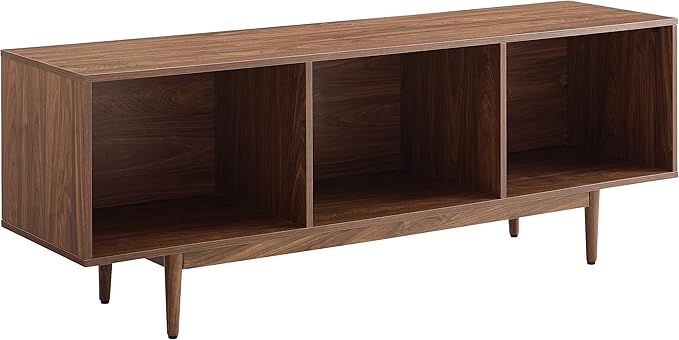 Crosley Furniture Liam Large Vinyl Record Storage TV Stand and Entertainment by CrosleyFurniture