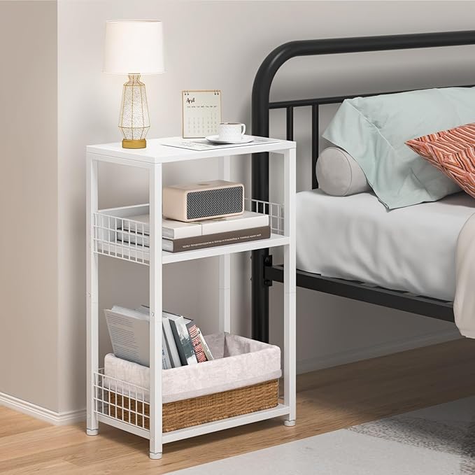 LELELINKY White Side Table - Image 2