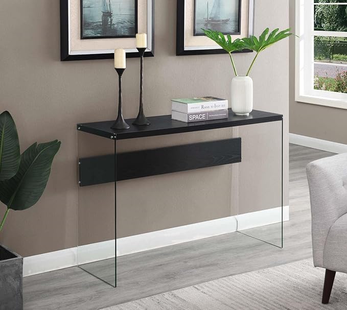 SoHo Glass Console Table/Desk - Image 2