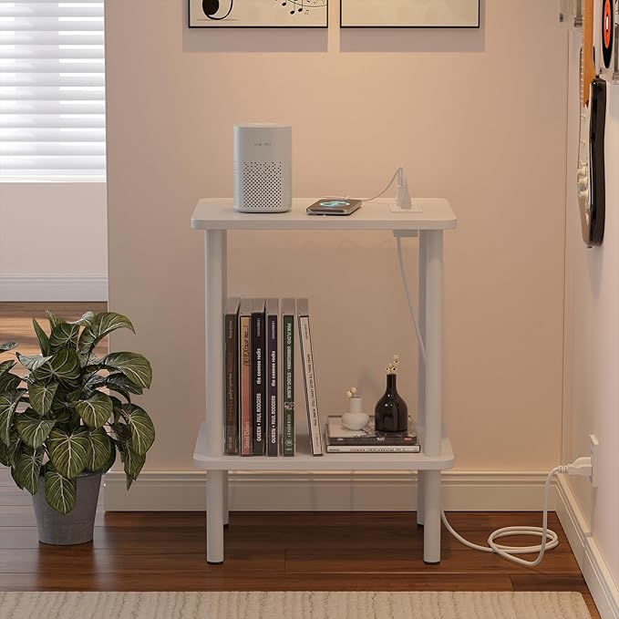 Apicizon 2 Tier End Table, Small Side Table - Image 8
