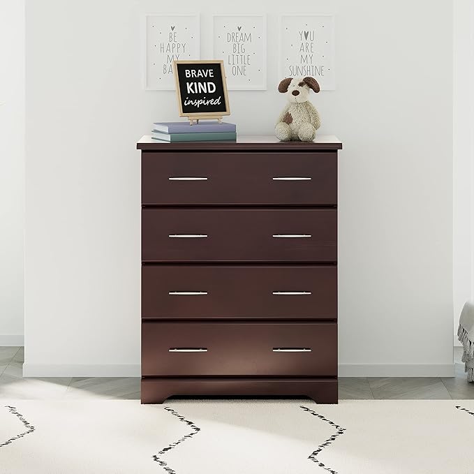 Storkcraft Brookside 4 Drawer Dresser – GREENGUARD Gold Certified, Dresser - Image 2