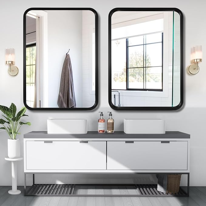 WallBeyond 30x40 Inch Wood Mirror - Image 3