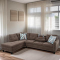 L-Shaped Sectional Sofa, Modern Sectional Couches Home Sofas by Outdoorchairs