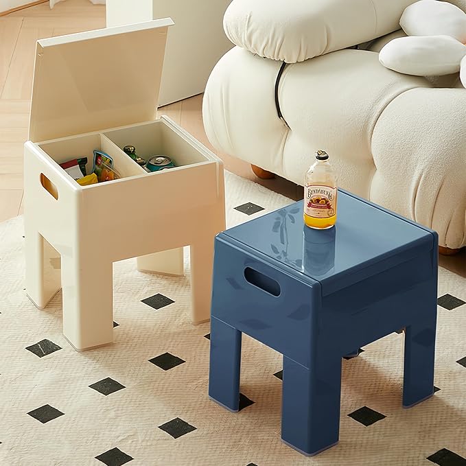 Nightstand Bedside Table with Storage Space, Dorm and Small Spaces, Easy - Image 6