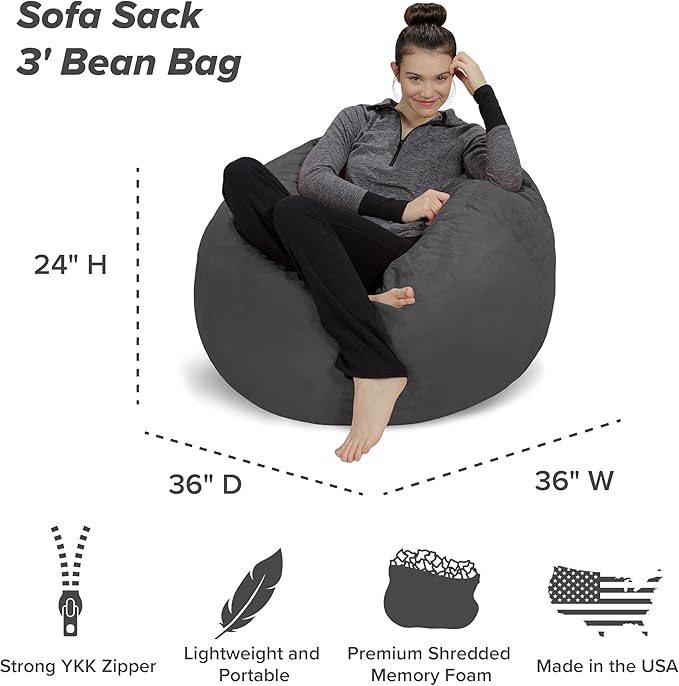 Sofa Sack Bean Bag Chair - Image 3