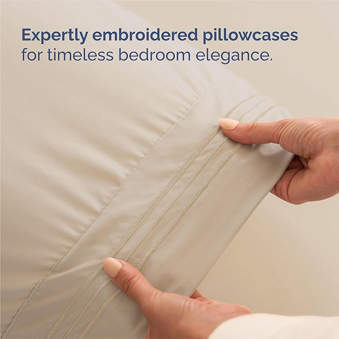 Split King Size 5 Piece Sheet Set - Image 6