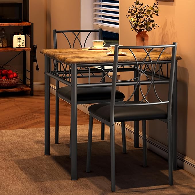 Dining Table Set for 2, Kitchen Table - Image 4