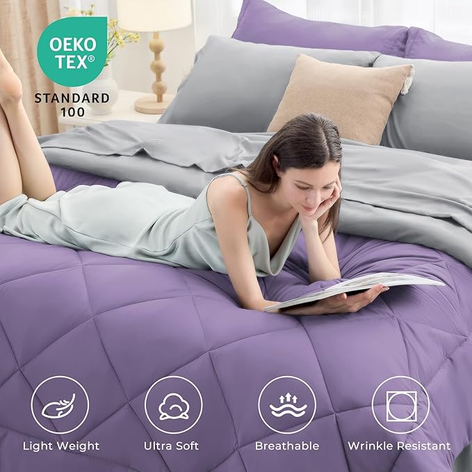 HEVUMYI Twin Comforter Set - Image 2