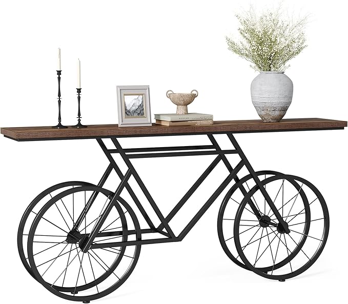 LITTLE TREE Narrow Sofa Table, 70.9-Inch Extra Long Console Table by LITTLETREE