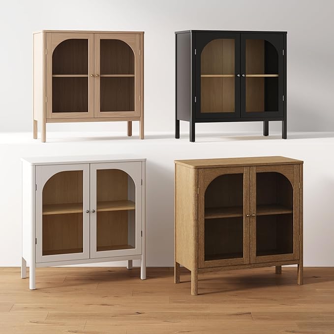 Nathan James Mason Modern Farmhouse Storage Cabinet, Free Standing Accent - Image 9