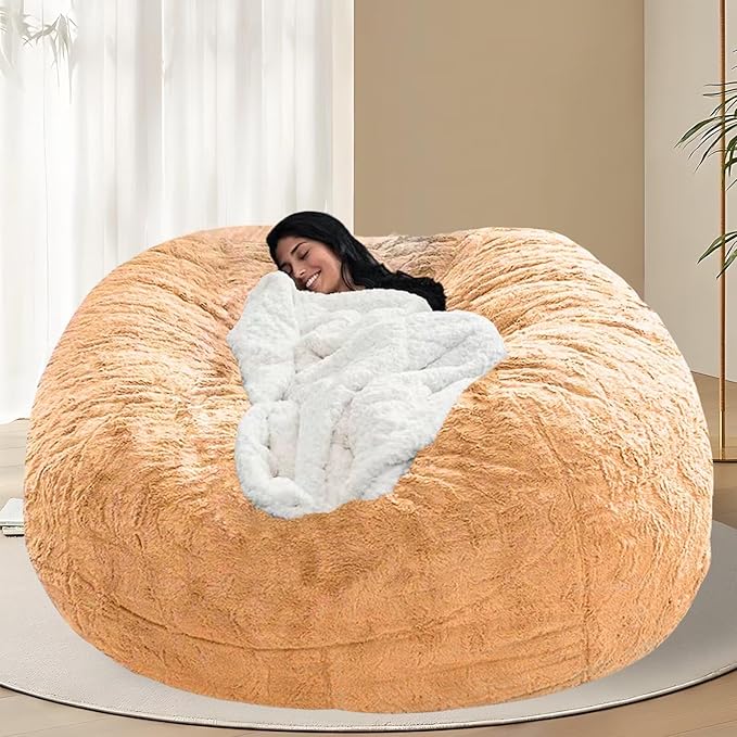 BCU Oversized Bean Bag Cover Comfy Beanbag Chair by BCU