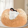 BCU 6FT Bean Bag Chair for Adults and Kids Without Filler Giant Stuffed Animal by BCU