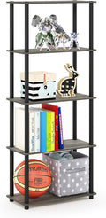Furinno Turn-N-Tube 5-Tier Multipurpose Shelf / Display Rack / Storage Shelf / by Furinno-FitsYourSpaceFitsYourBudget