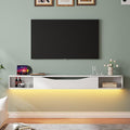 Floating TV Stand, Floating TV Console, Under TV Shelf by Furninova