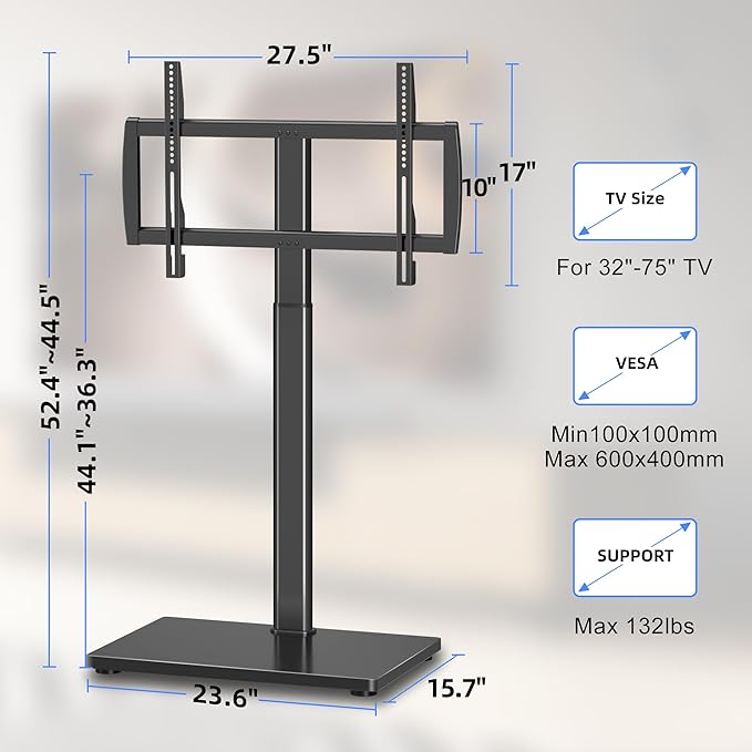 Universal Pedestal TV Stand - Image 3