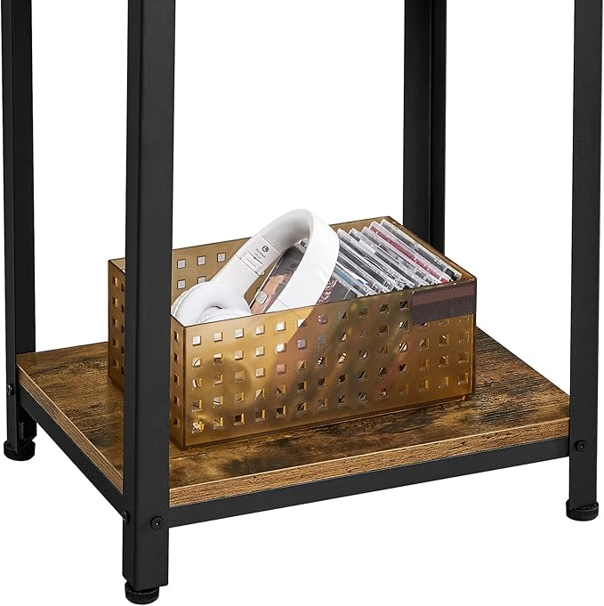 Yaheetech Large 3-Tier Tall End Table, 30 Inches High Side Table - Image 7