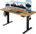 HUANUO 55" x 24" Electric Standing Desk Adjustable Height, 4 Memory Height by HUANUO