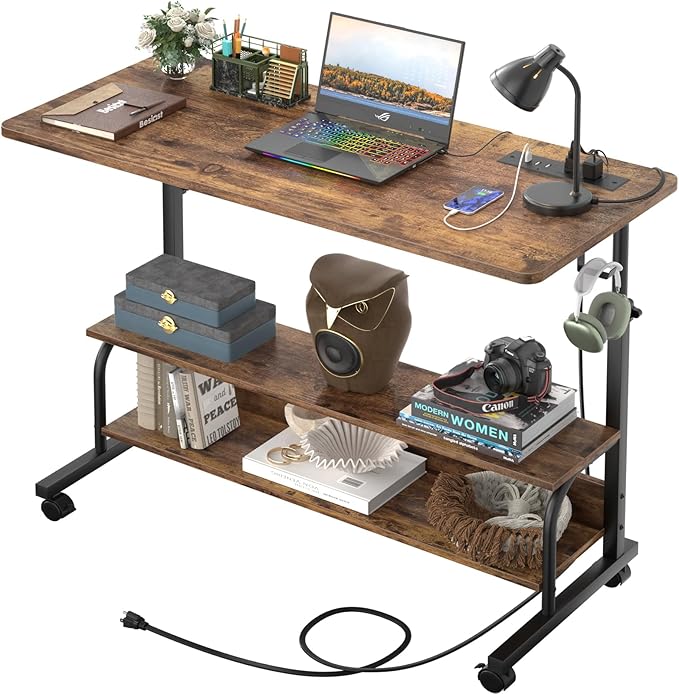 39" Height Adjustable Standing Desk by Besiost