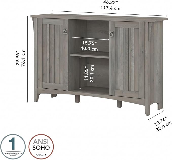 Bush Furniture Salinas Accent Storage Cabinet - Image 3