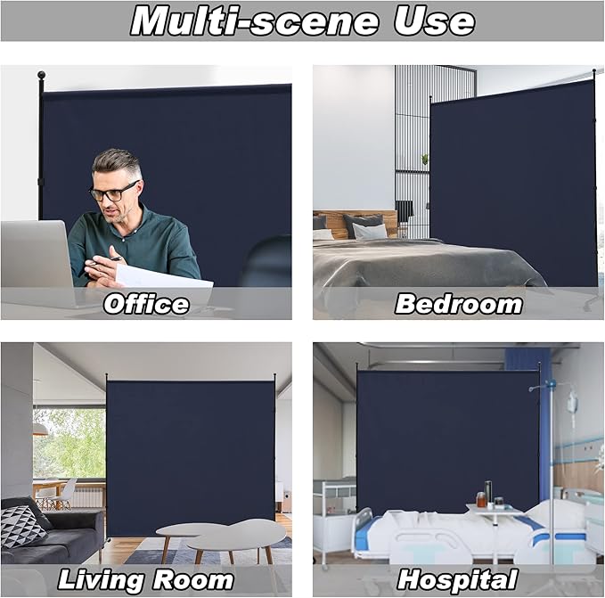 6FT Single Panel Room Divider - Image 5
