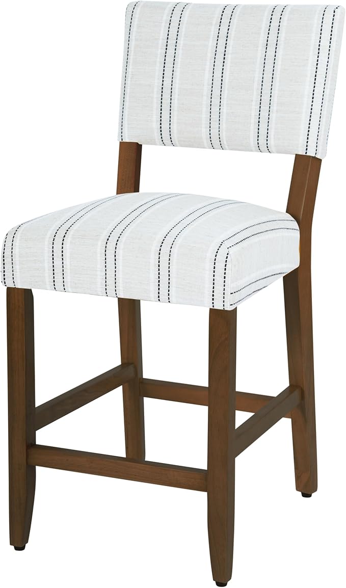 HomePop 24" Open Back Counter Stool|HomePop Home Décor|Fabric Chairs - Image 8