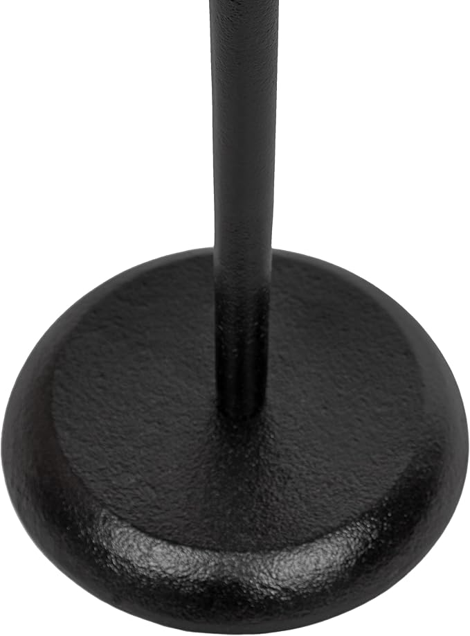 Kate and Laurel Alessia Modern Decorative Metal Drink Table; 8 x 8 x 22; Black; - Image 8